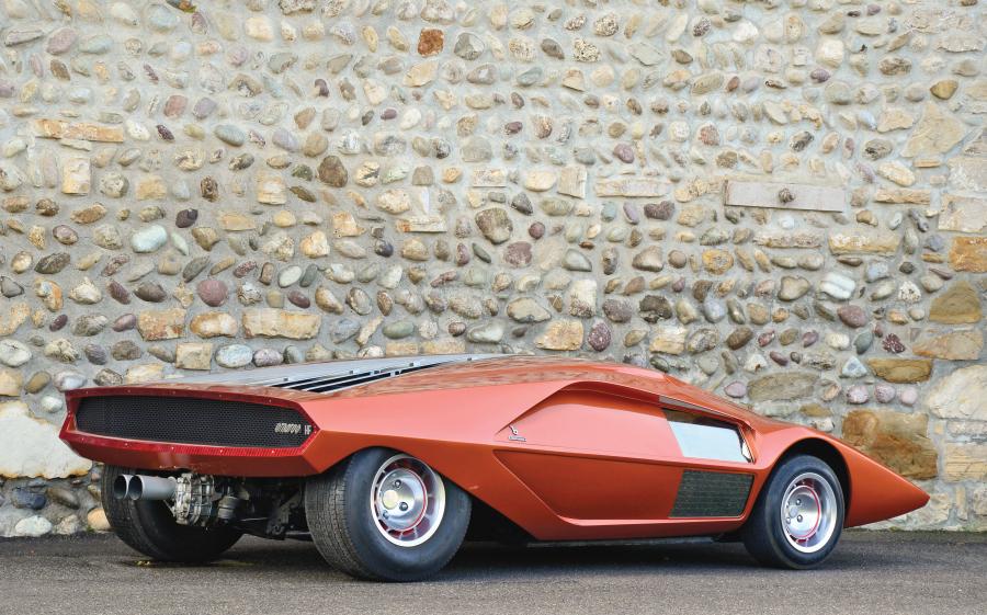  Lancia Stratos Zero Concept 1970 года  (фото 13 из 97)